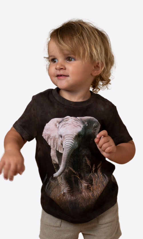 Baby Elephant African Print T-Shirt (Infants)