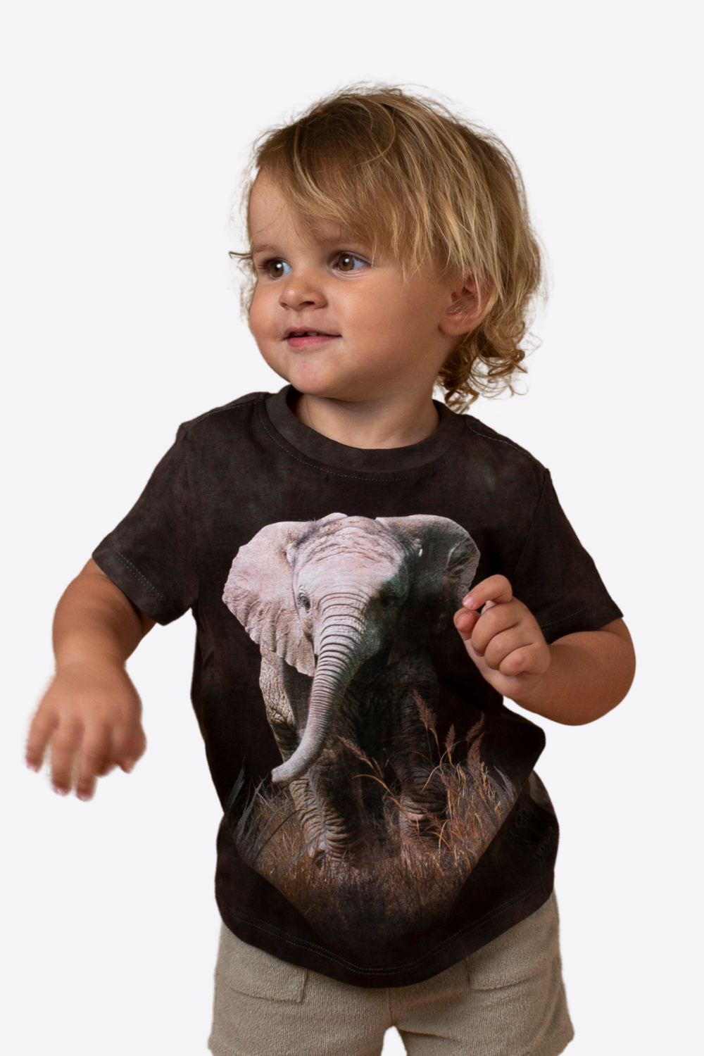 Baby Elephant African Print T-Shirt (Infants)