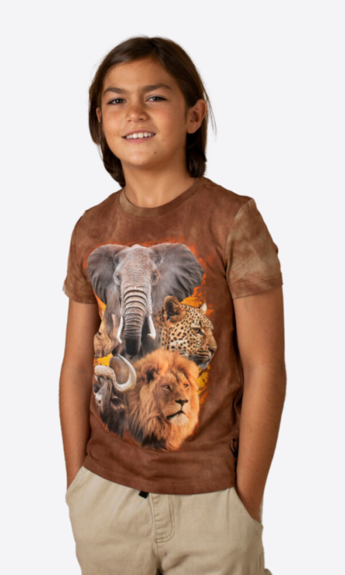 Big 5 African Print T-Shirt (Youth)