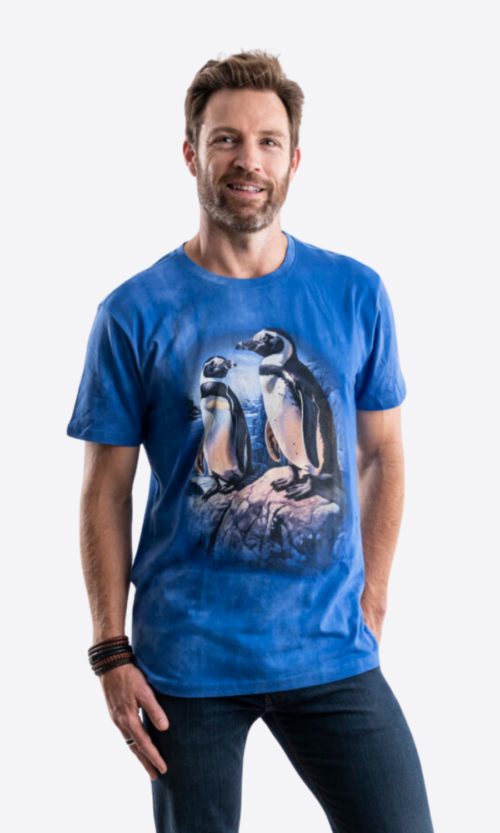 Penguin Aquarium Print T-Shirt (Adults)