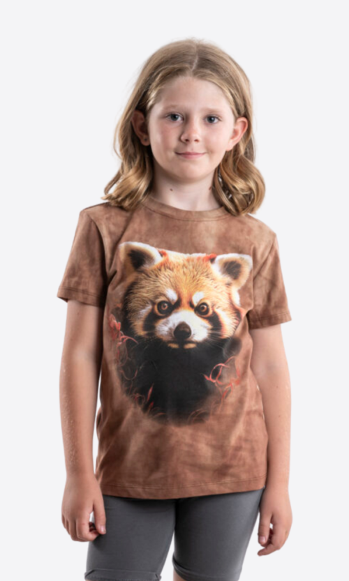 Red Panda North American and Zoo Animal Print T-Shirt (Youth)