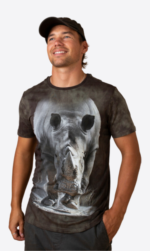 Rhino African Print T-Shirt (Adults)