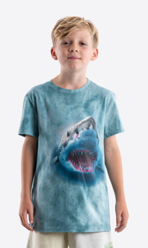 Shark Aquarium Print T-Shirt (Youth)