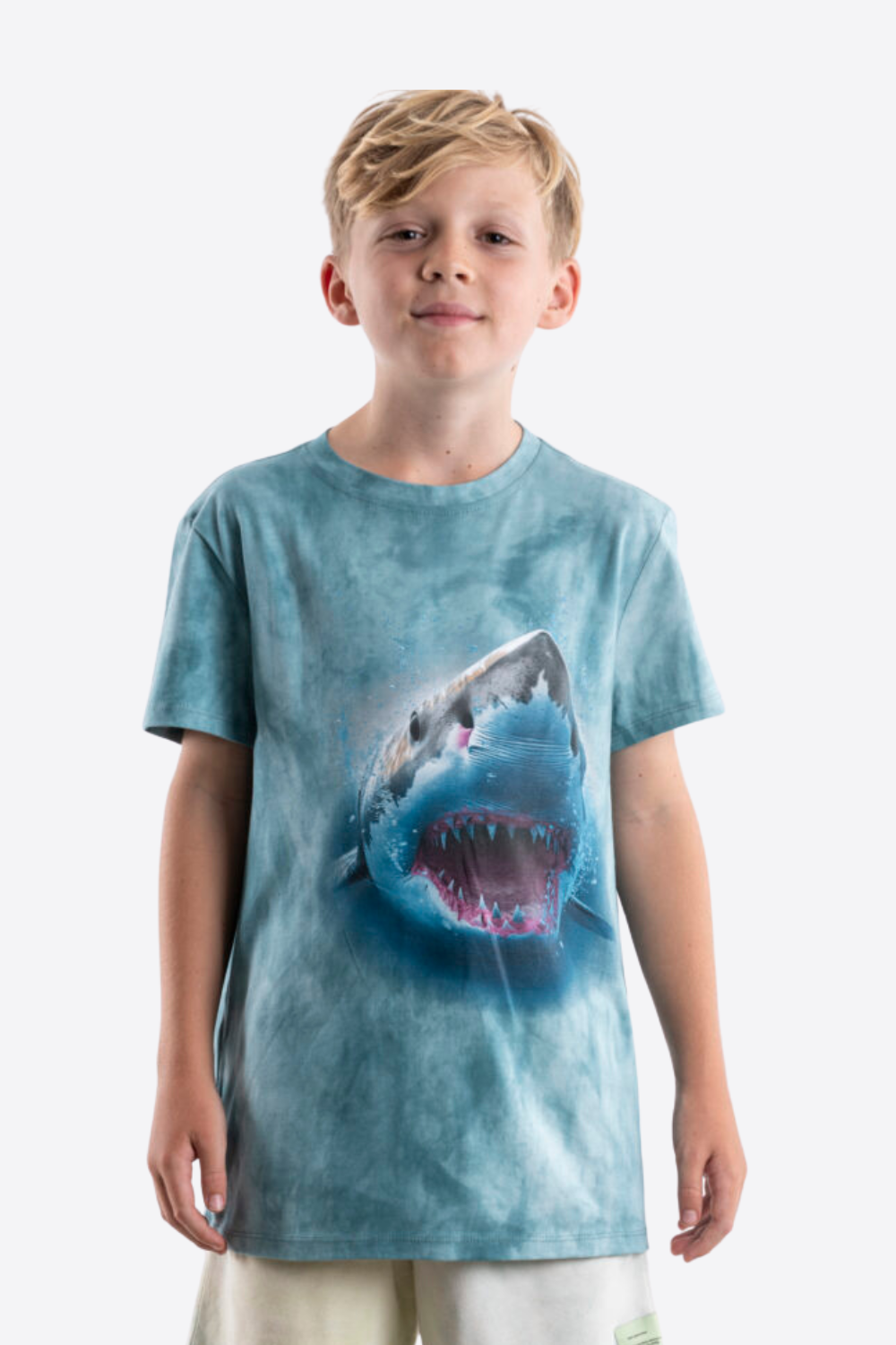 Shark Aquarium Print T-Shirt (Youth)