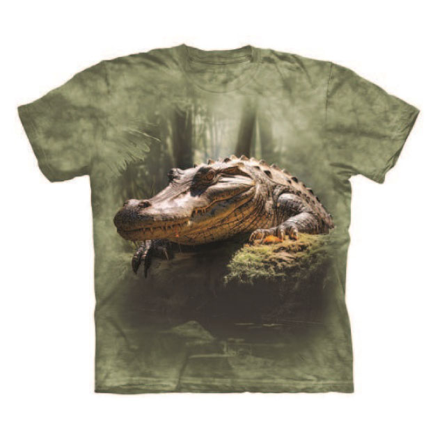 Alligator North American and Zoo Animal Print T-Shirt (Youth) - Image 2
