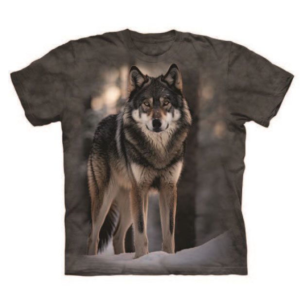 Wolf North American and Zoo Animal Print T-Shirt (Youth) - Image 2